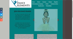 Desktop Screenshot of danceelements.com